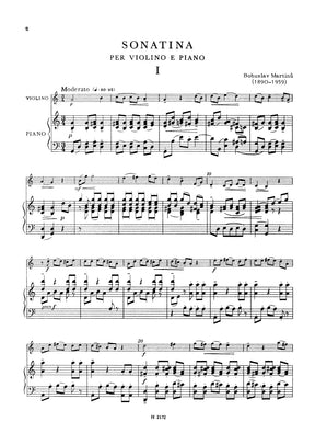 Maetinu Sonatina for Violin and Piano