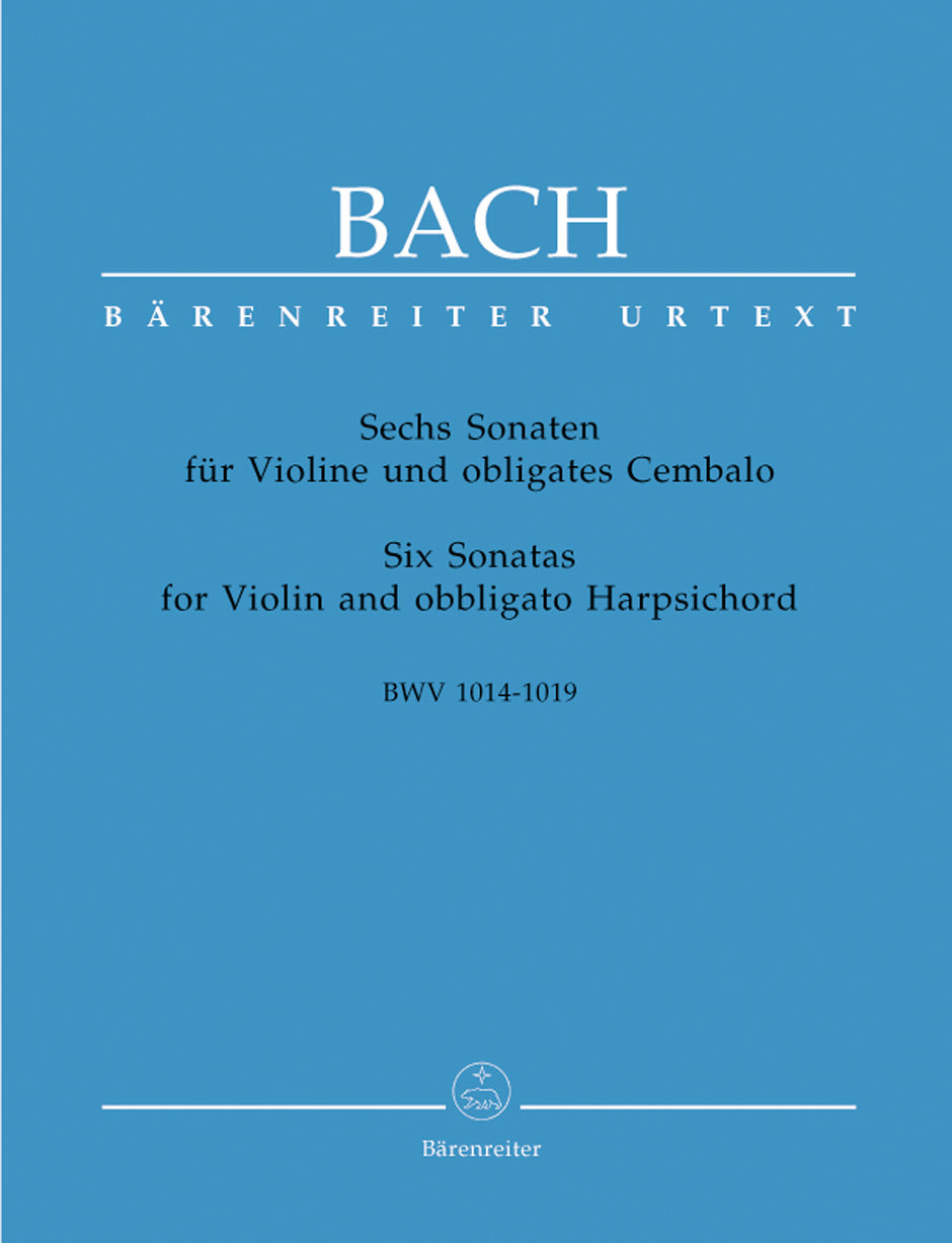 Bach Six Sonatas for Violin and Obbligato Harpsichord BWV 1014-1019