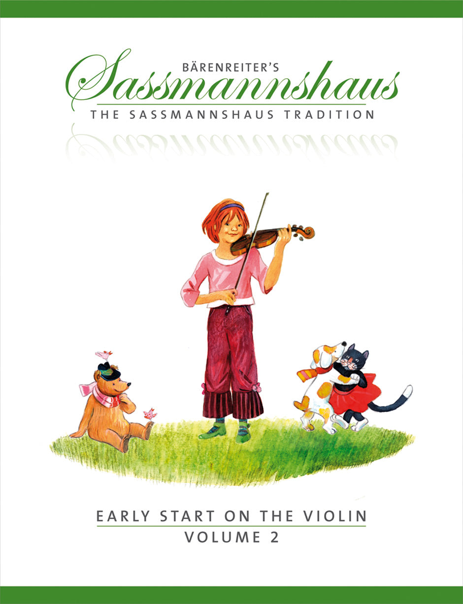 Sassmanshaus - Early Start on the Violin, Volume 2