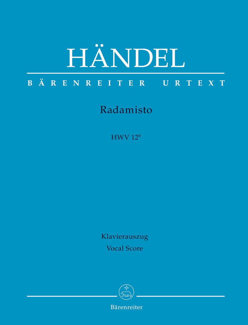 Handel Radamisto HWV 12b -Opera seria in tre atti- (2. Fassung)