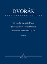 Dvorak Slavonic Rhapsody in D major Op. 45 No. 1