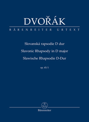 Dvorak Slavonic Rhapsody in D major Op. 45 No. 1