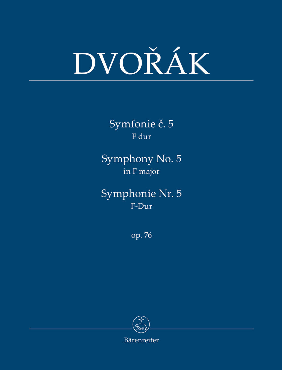 Dvořák: Symphonie Nr. 5 F-Dur, op. 76