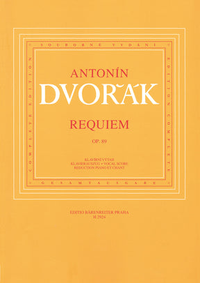 Dvorak Requiem op. 89