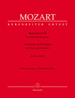 Mozart Concerto for Flute and Orchestra D major K. 314 (285d)