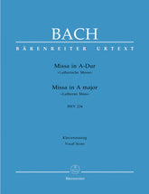 Bach Mass A major BWV 234 "Lutheran Mass 2"