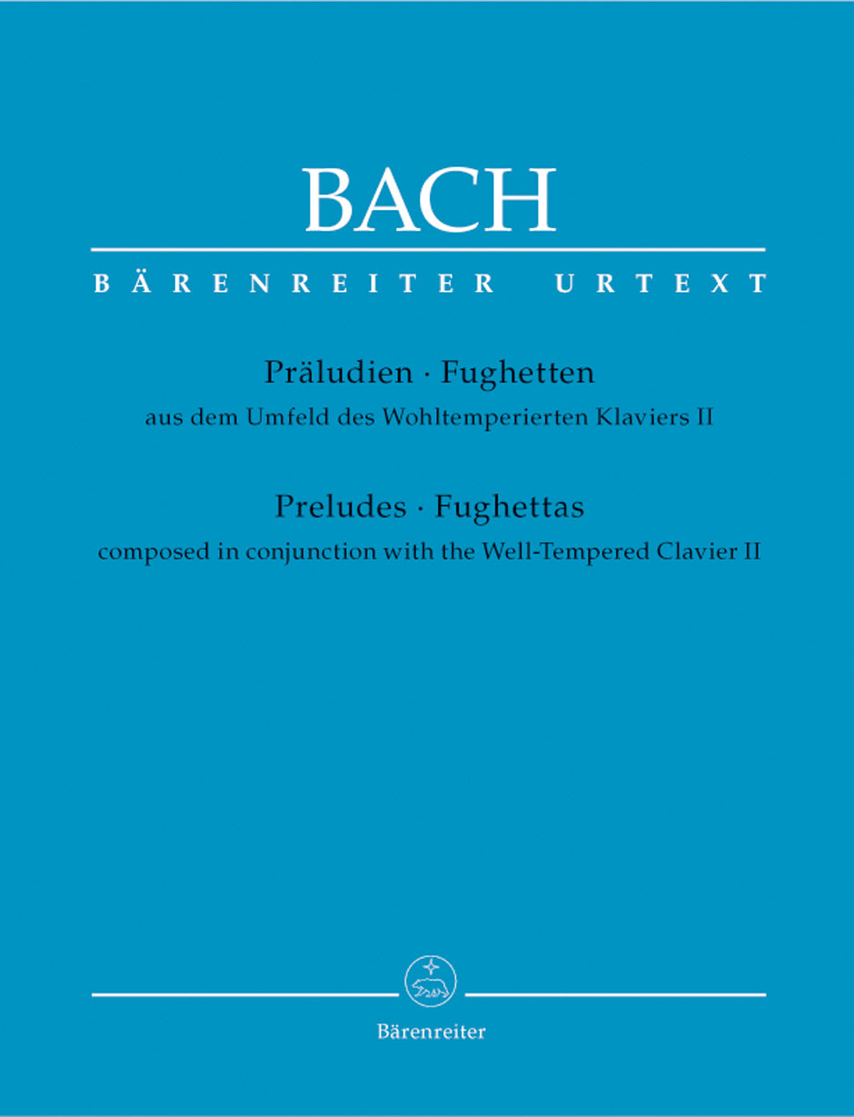 Bach Preludes and Fughettas composed in conjunction with the Well-Tempered Clavier II