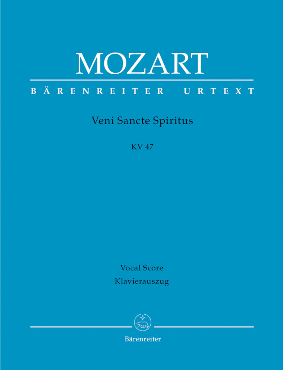 Mozart Veni Sancte Spiritus K. 47