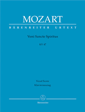 Mozart Veni Sancte Spiritus K. 47