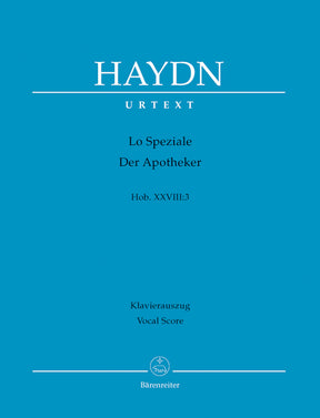 Haydn Lo Speziale - Der Apotheker Hob. XXVIII:3 -Dramma giocoso-