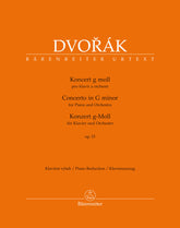 Dvorak Konzert für Klavier und Orchester g-Moll op. 33 B 63