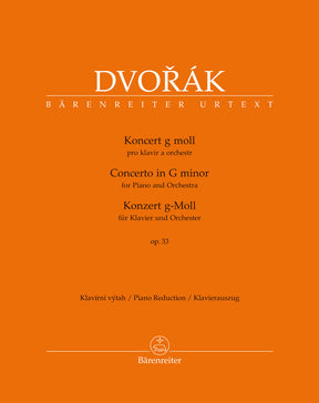 Dvorak Konzert für Klavier und Orchester g-Moll op. 33 B 63