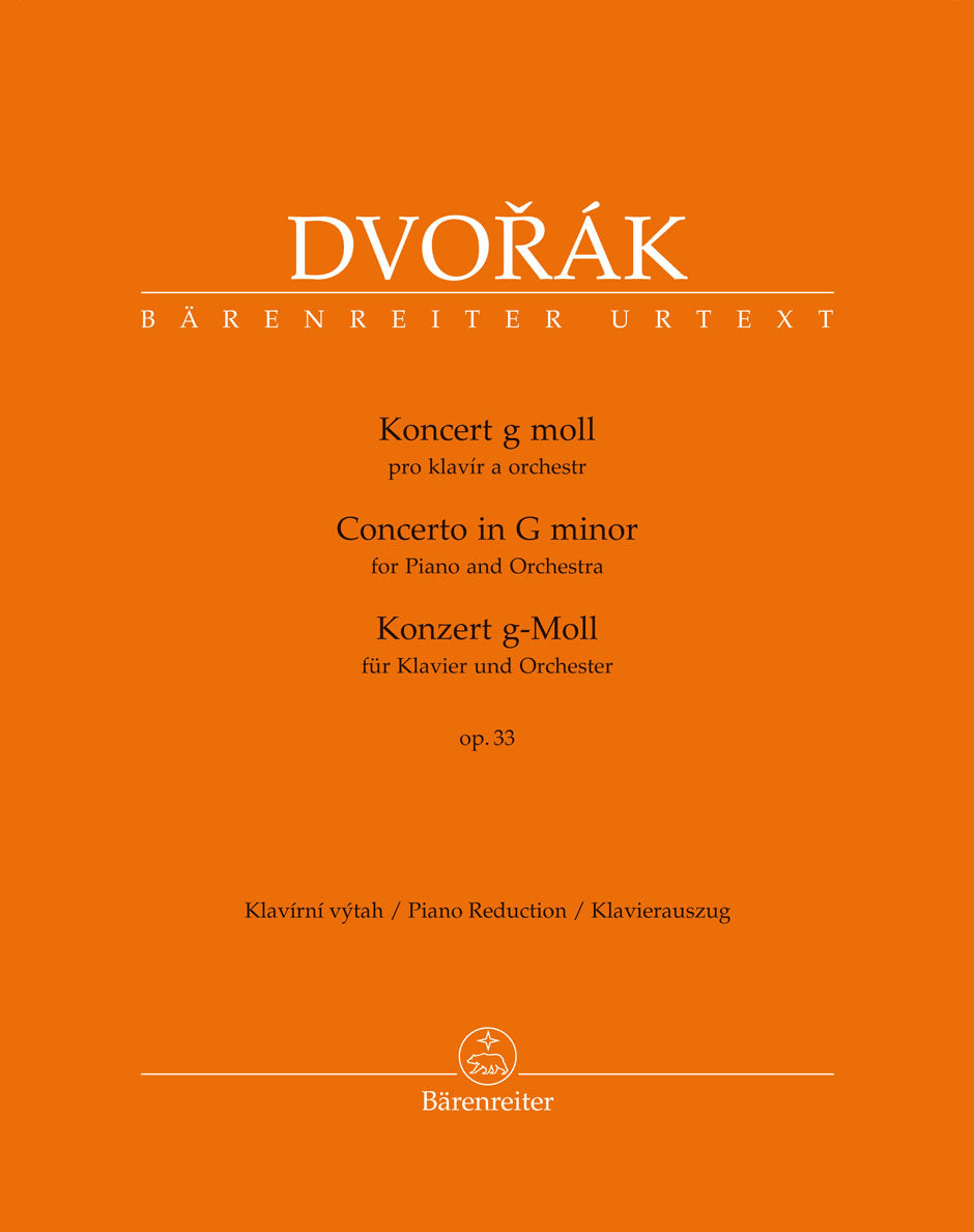 Dvorak Konzert für Klavier und Orchester g-Moll op. 33 B 63