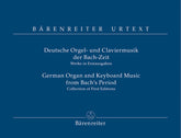 German Organ and Keyboard Music from Bach's Period -Collection of First Editions-