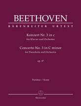 Beethoven Concerto for Pianoforte and Orchestra Nr. 3 C minor op. 37