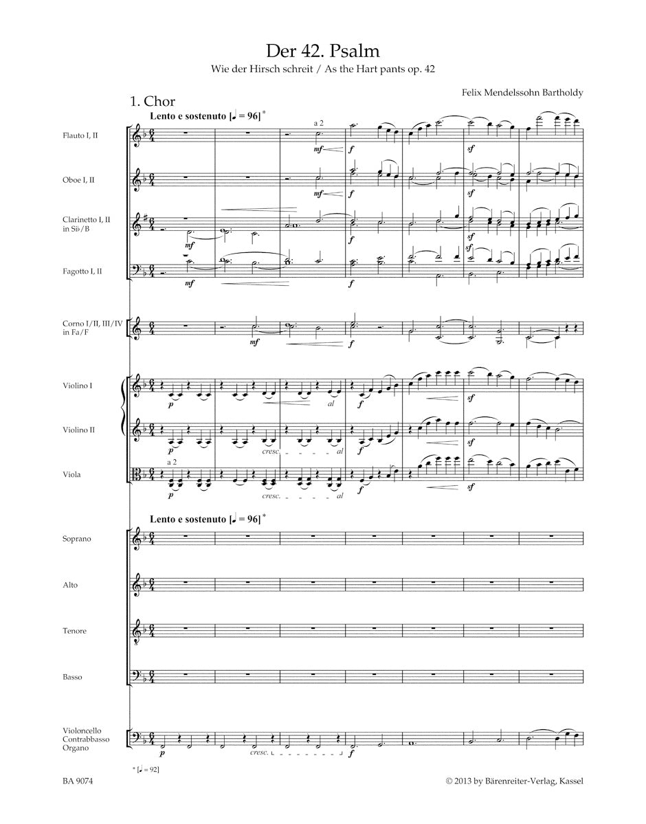 Mendelssohn Bartholdy sheet music, List of compositions by Mendelssohn  Bartholdy, Mendelssohn Bartholdy scores