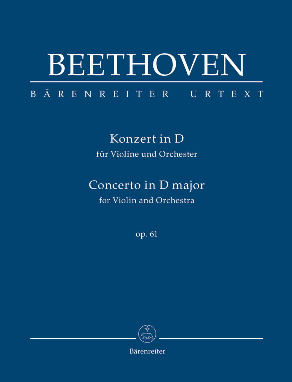 Beethoven Concerto for Violin and Orchestra D major op. 61