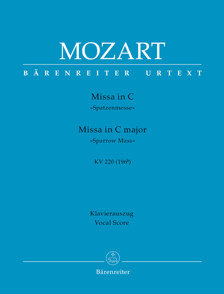 Mozart Missa C major K. 220 (196b) "Sparrow Mass"