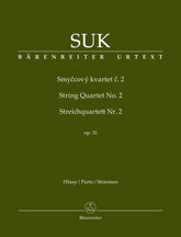 Suk String Quartet No 2 Opus 31