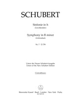 Schubert Symphony Nr. 7 B minor D 759 "Unfinished" Bass Part