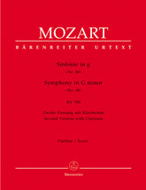 Mozart Symphony Nr. 40 G minor K. 550 (Second version with clarinets)
