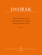 Dvorak Piano Quintet in A major Opus 81
