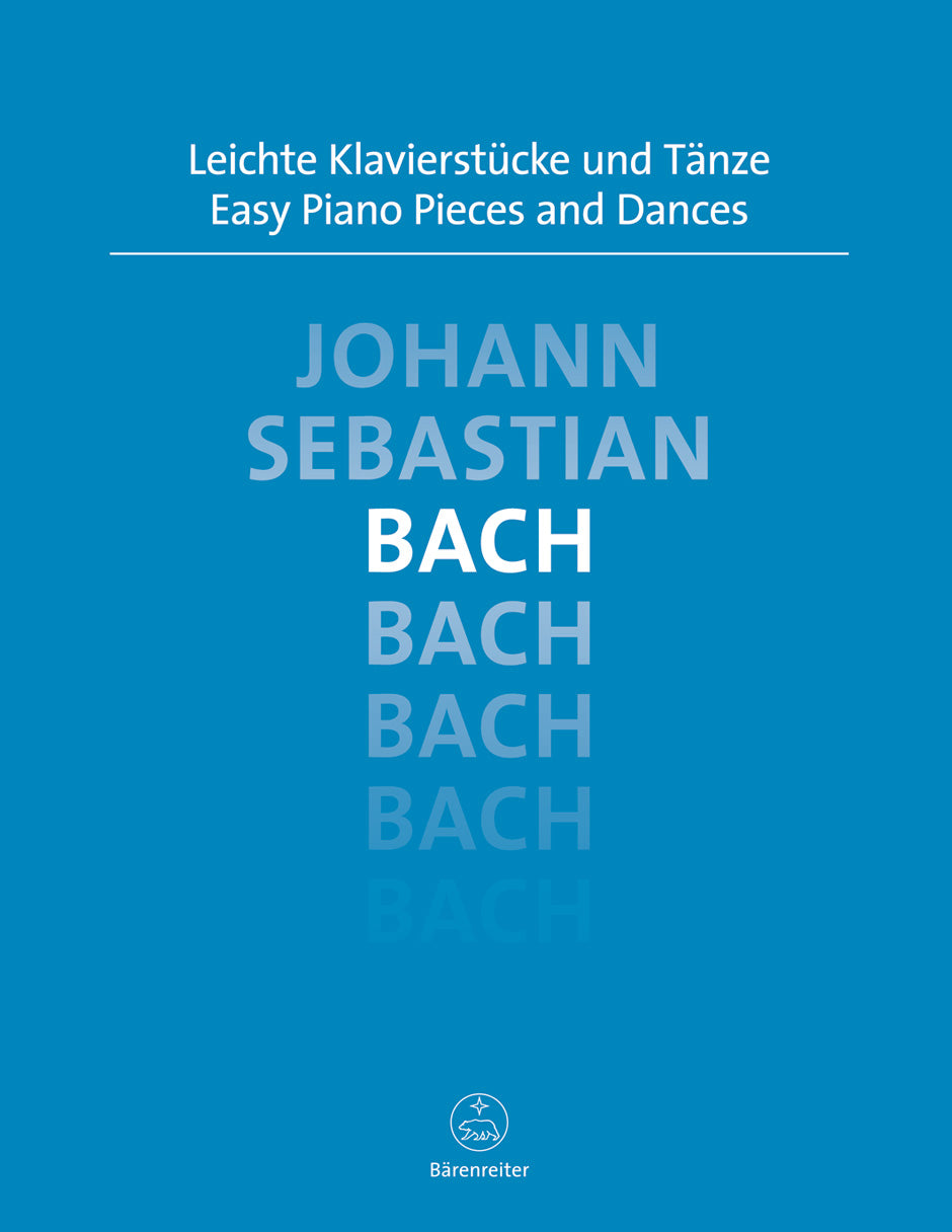 Bach Easy Piano Pieces and Dances