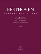Beethoven Grande Sonate for Pianoforte E-flat major op. 7