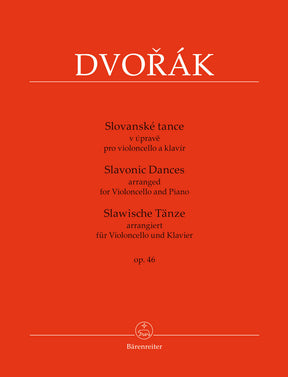 Dvorak Slavonic Dances op. 46 (Arranged for Violoncello and Piano)