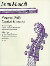 Ruffo Capricci in musica