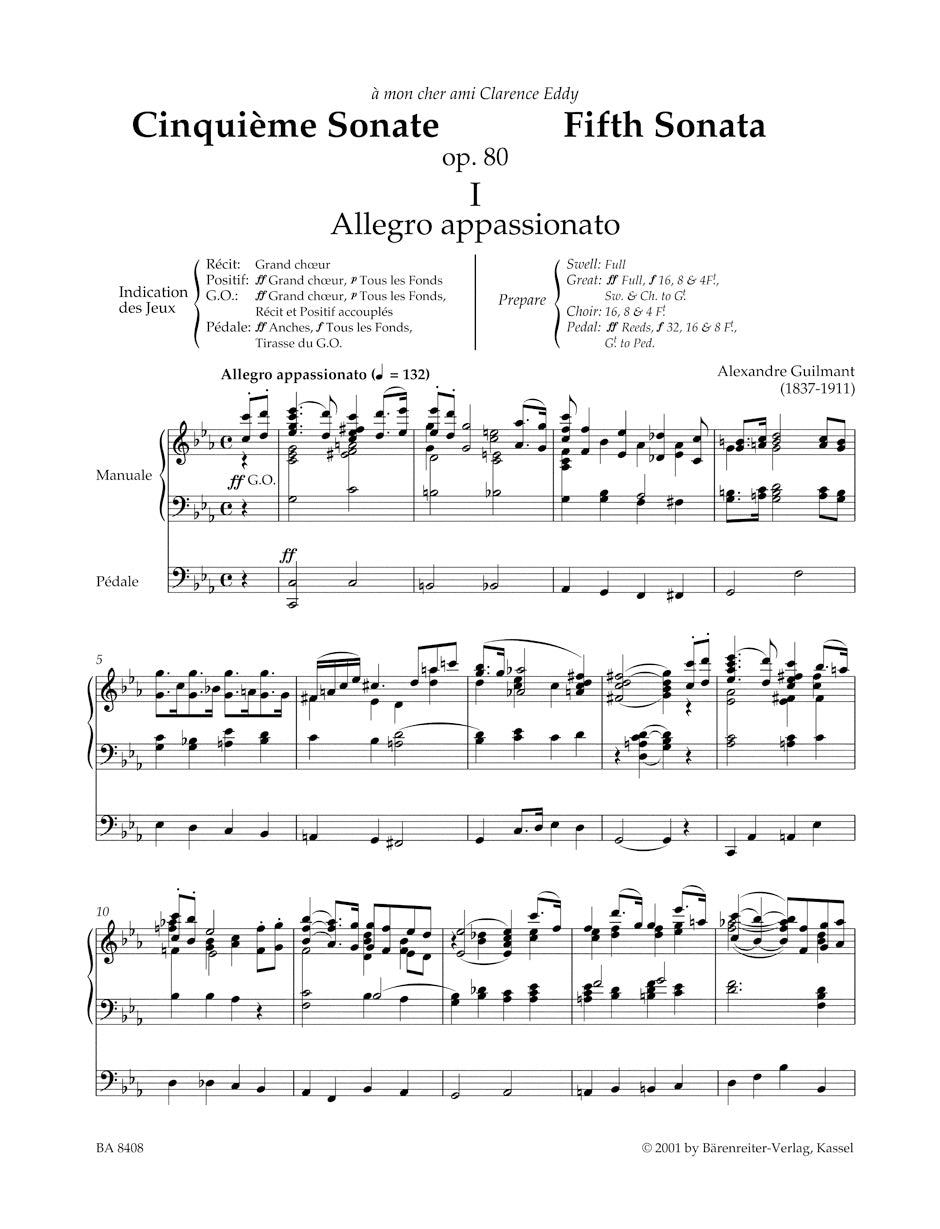 Guilmant Selected Organ Works Volume 2