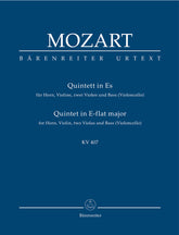 Mozart Quintett Es-Dur KV 407 (386c) -Hornquintett-