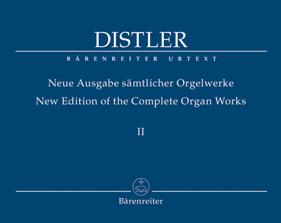 Distler Kleine Orgelchoralbearbeitungen op. 8, Nr. 3 und einzeln überlieferte Choralbearbeitungen