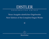 Distler Kleine Orgelchoralbearbeitungen op. 8, Nr. 3 und einzeln überlieferte Choralbearbeitungen