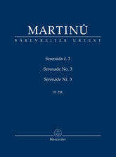 Martinu Serenade No 3 H 218