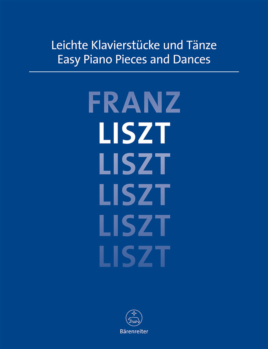 Liszt Easy Piano Pieces and Dances