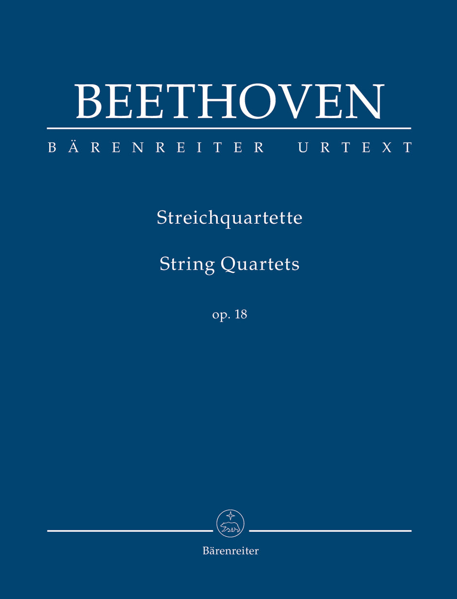 Beethoven String Quartets op. 18 - Study Score