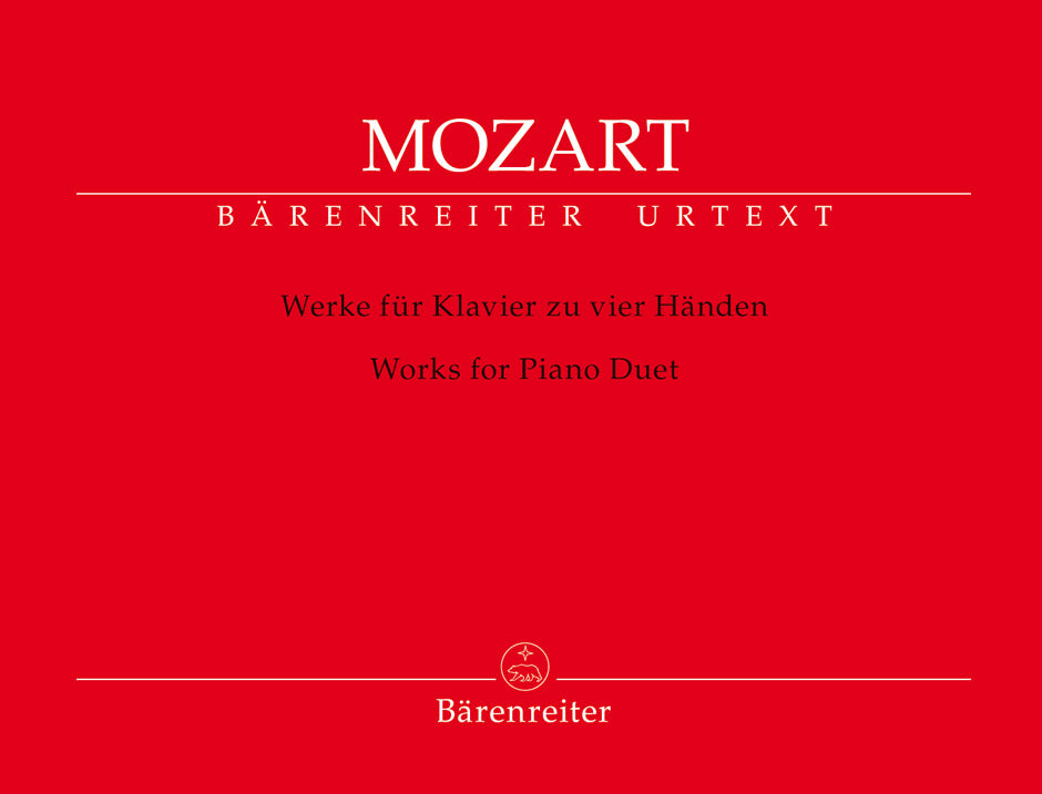 Mozart Works for Piano Duet