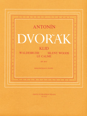 Dvorak Silent Woods op. 68 Nr. 5 CLEARANCE SHEET MUSIC / FINAL SALE