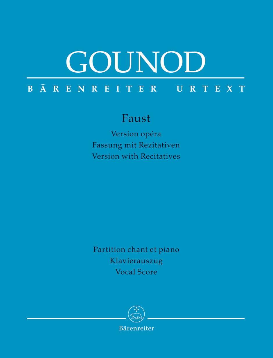 Gounod Faust  - Vocal Score (Version with Recitatives)