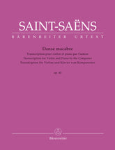 Saint-Saens Danse macabre op. 40 for Violin and Piano