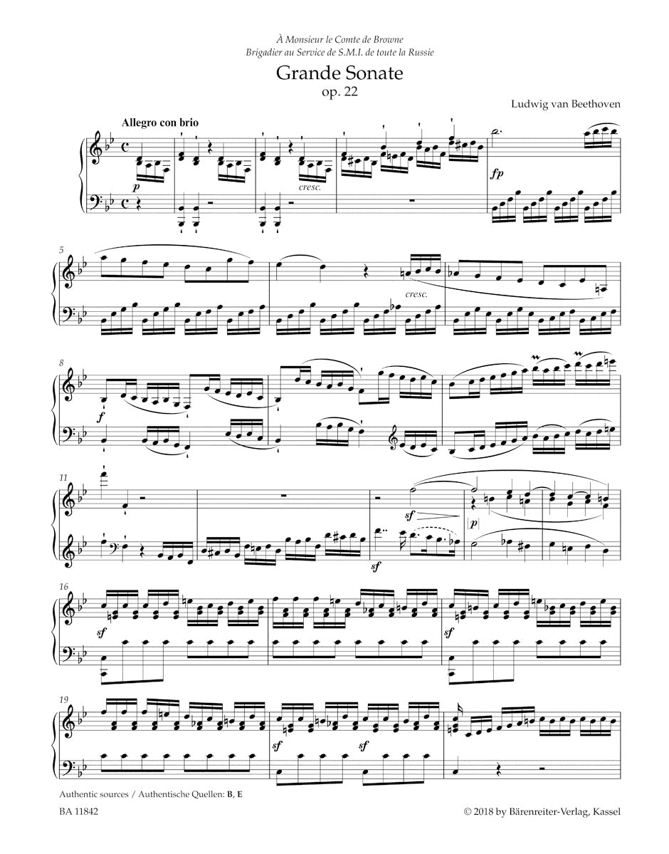 Beethoven Complete Sonatas for Pianoforte Volume 2