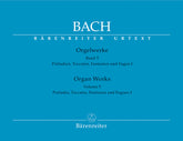 Bach Organ Works, Volume 5 -Preludes, Toccatas, fantasies and Fugues I-