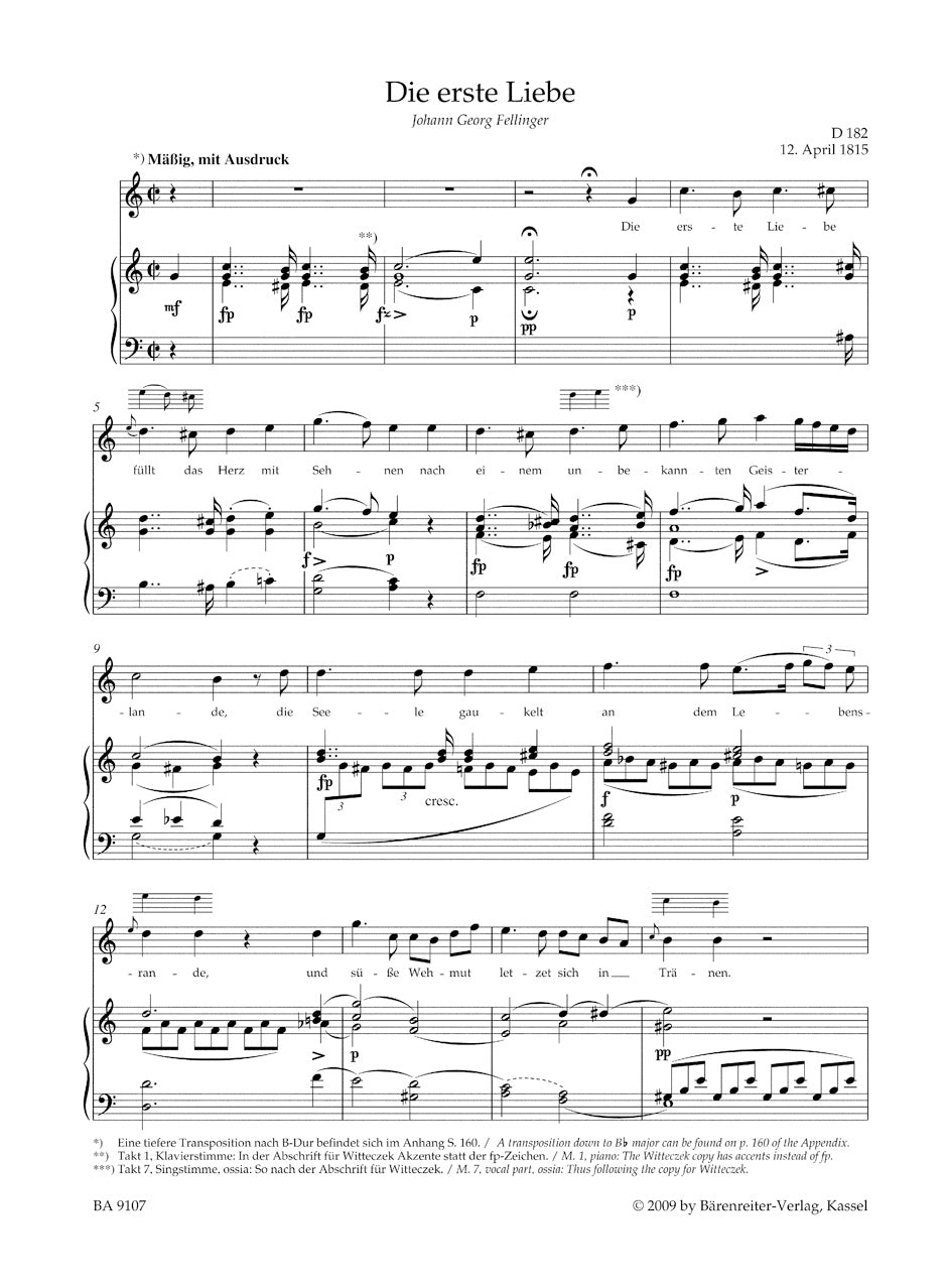 Schubert Lieder, Volume 7 (High Voice)