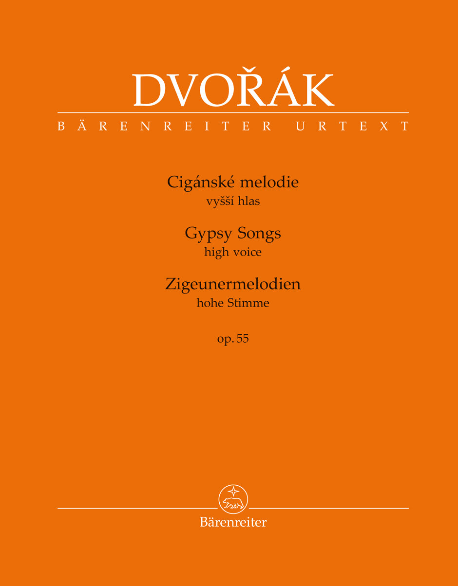 Dvorak Gypsy Songs op. 55 (High Voice)