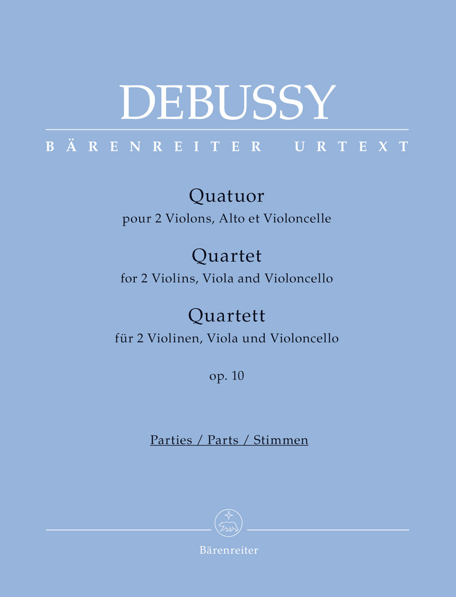 Debussy String Quartet Opus 10