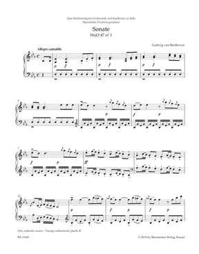 Beethoven Complete Sonatas for Pianoforte in 3 Volumes