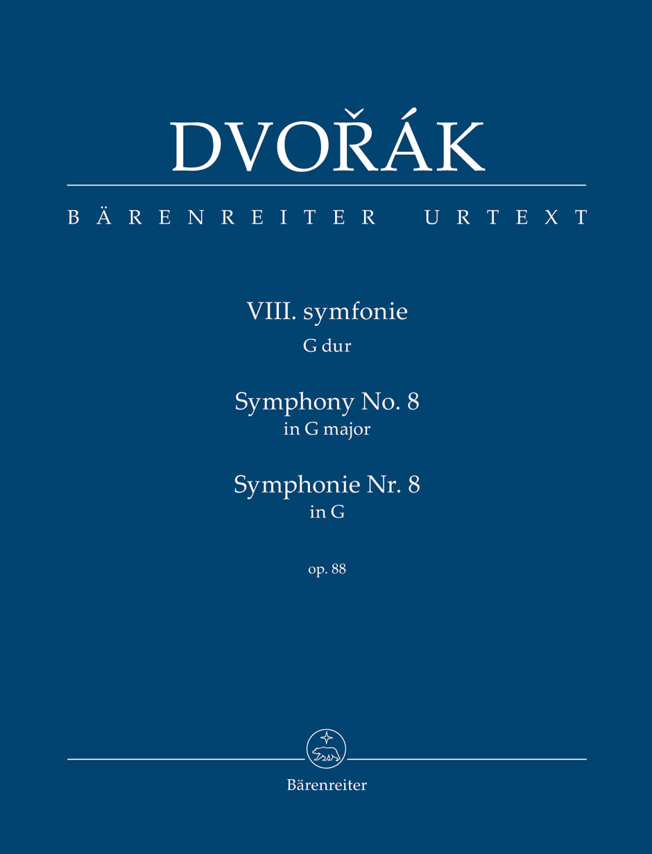 Dvorak Symphony no. 8 in G major op. 88 - Study Score