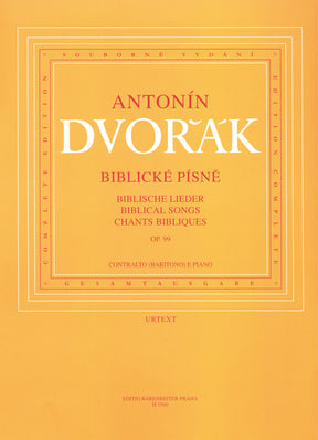 Dvorak Biblical Songs op. 99