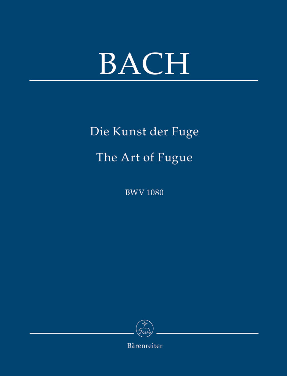 Bach The Art of Fugue BWV 1080 -Appendix: Chorale "Vor deinen Thron tret ich hiermit"- Study Score